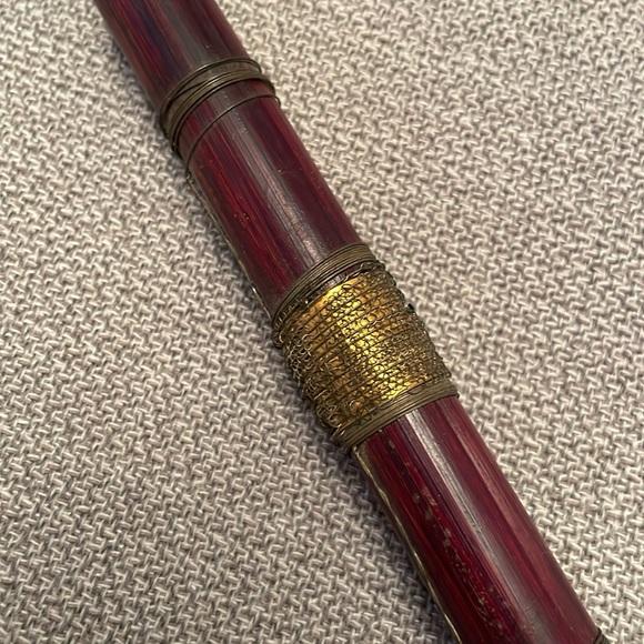 Vintage Bamboo Musical Flute Handmade - Picture 6 of 9